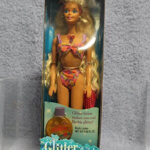 Glitter Beach Barbie #3602 Vtg 1992 Blonde Blue Eyes Mattel NIB Sealed